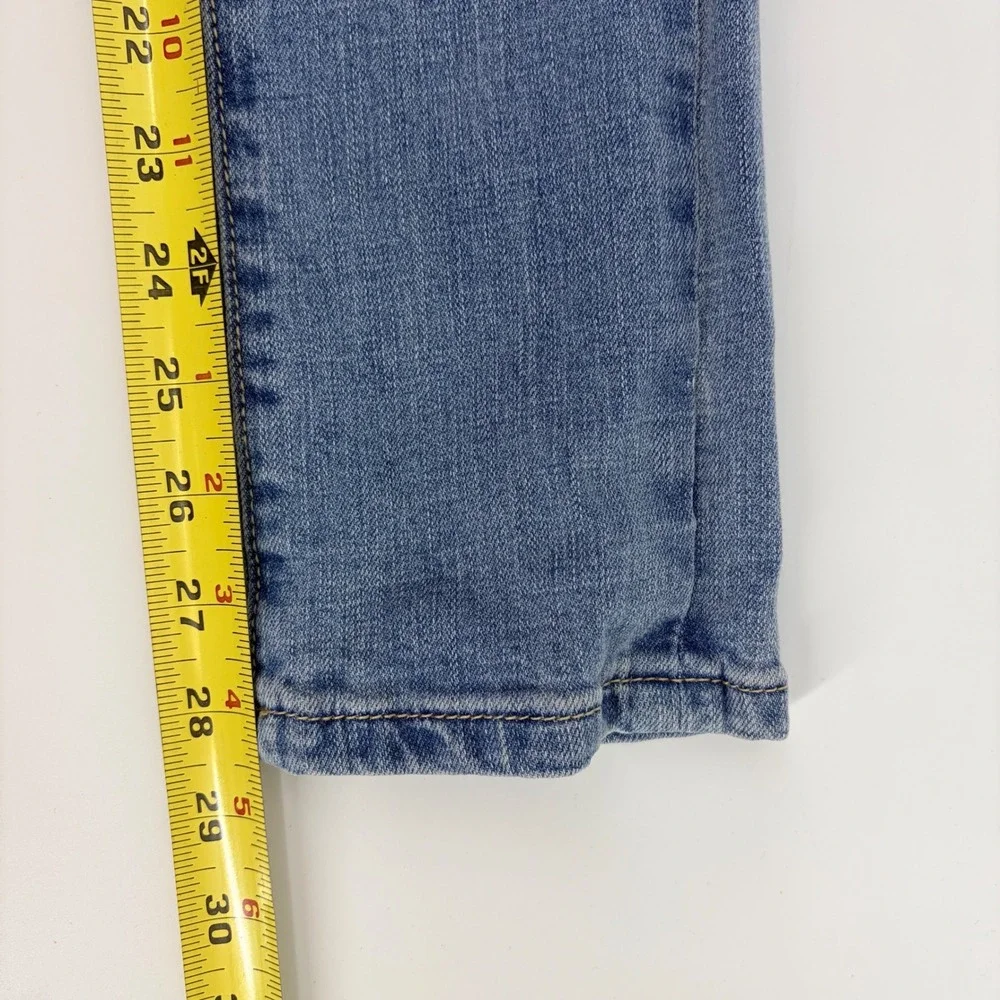 Homme +‎ Femme Light Wash Skinny Jeans Size 26 Blue Denim Stretch Streetwear